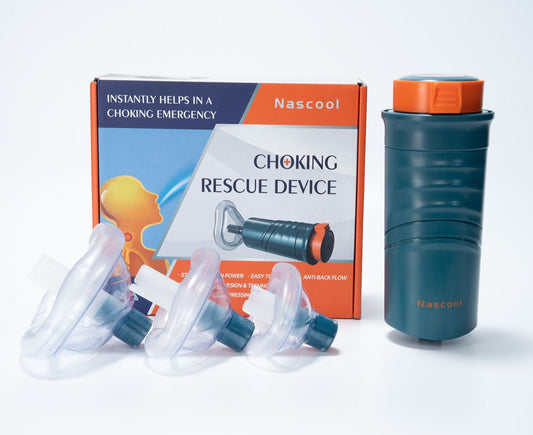 AUTOMATIC CHOKING RESCUE DEVICE FOR KIDS AND ADULTS WITH 3 MASKS