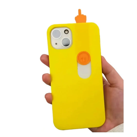 Finger Slide IPhone Flip Case